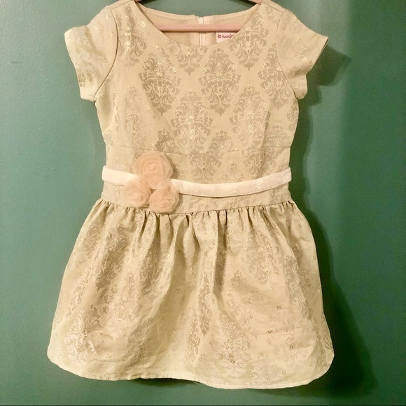 American Girl Gold Dress - Picture 3 of 7